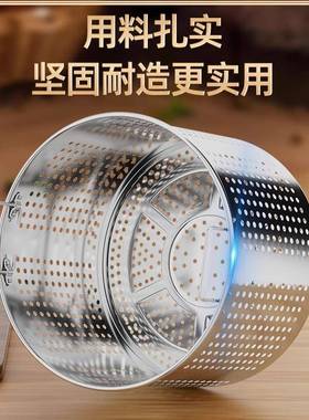 不锈卤钢小虾加厚商龙用内胆多功能沥NAA水桶肉桶油炸桶汤桶漏桶