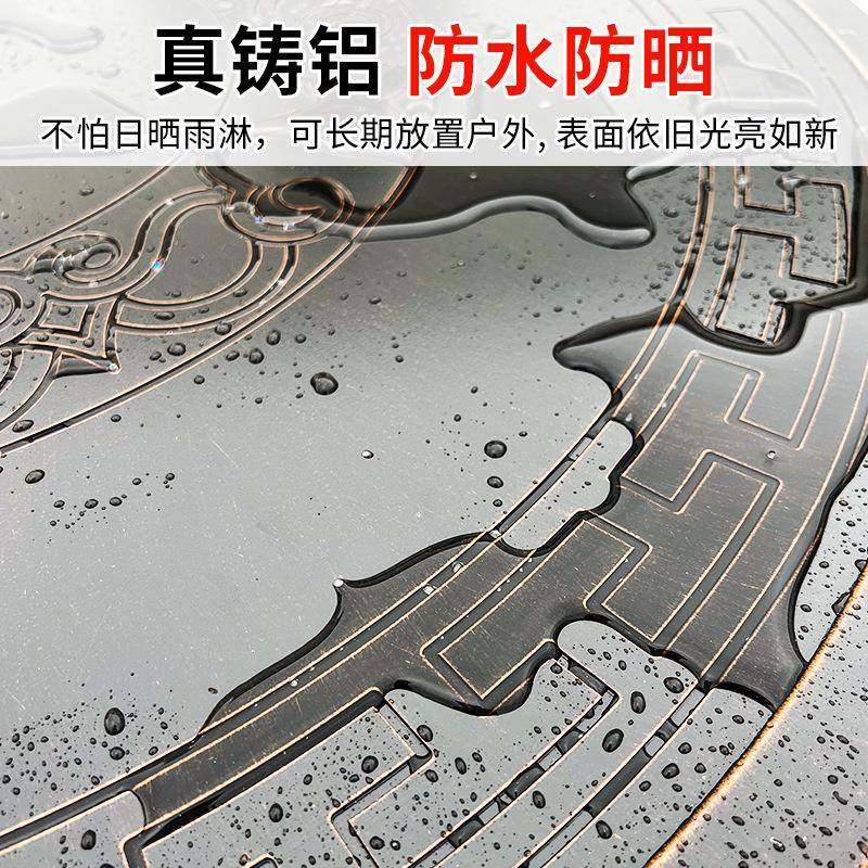 天户外铸铝桌椅墅庭院露RAJ椅室外简约桌椅组合铝合金别花园桌组