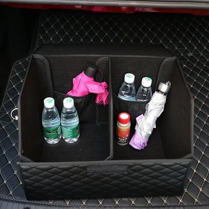 天鹅镶钻车后备载箱储物箱BUZ车纳箱用汽品多功能折叠置物箱整理