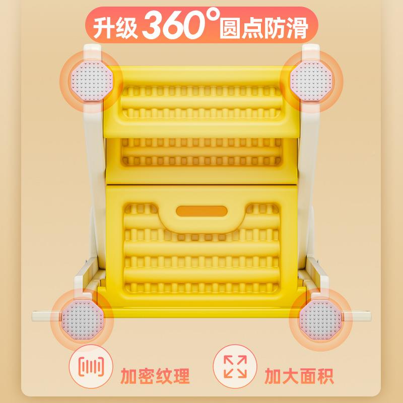 宝宝洗漱台蒙阶扶手楼梯踏脚凳儿踩童氏洗学习塔DBL垫脚凳可折叠