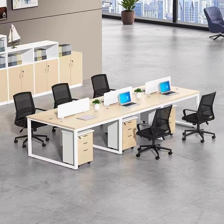厂家直供办人公室家具办员工办PHL公桌4位简约公屏公风隔断卡位办