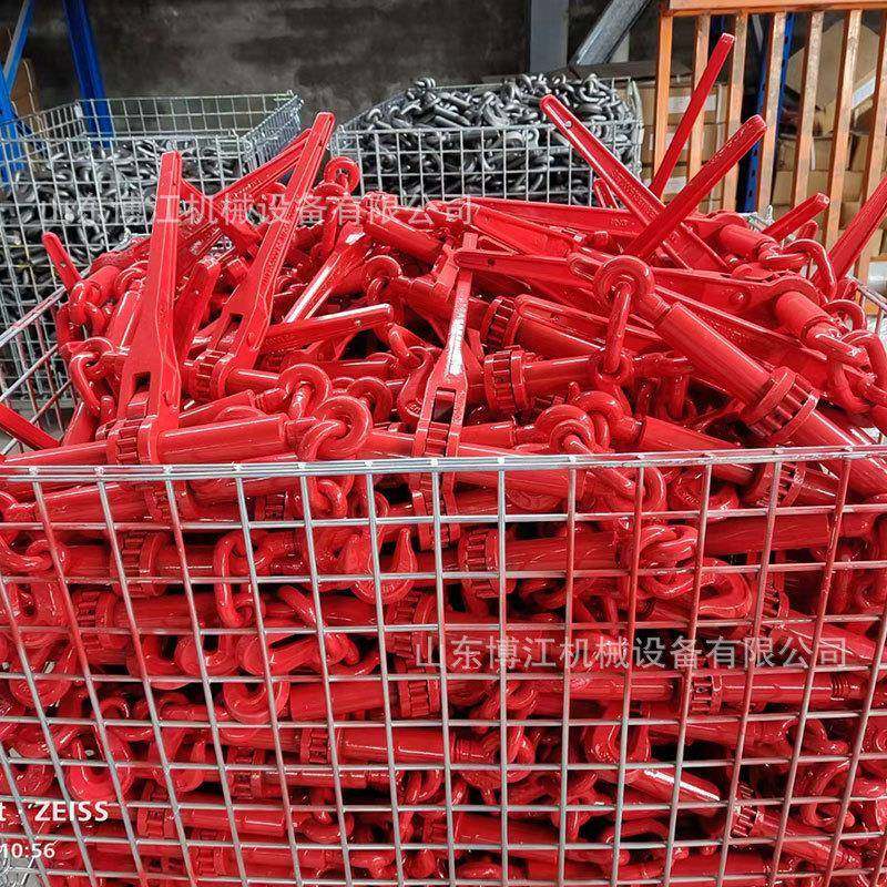 矿用1T2-58棘/轮式/封车器6加6米链条GNW棘轮式拉紧器6吨封车器