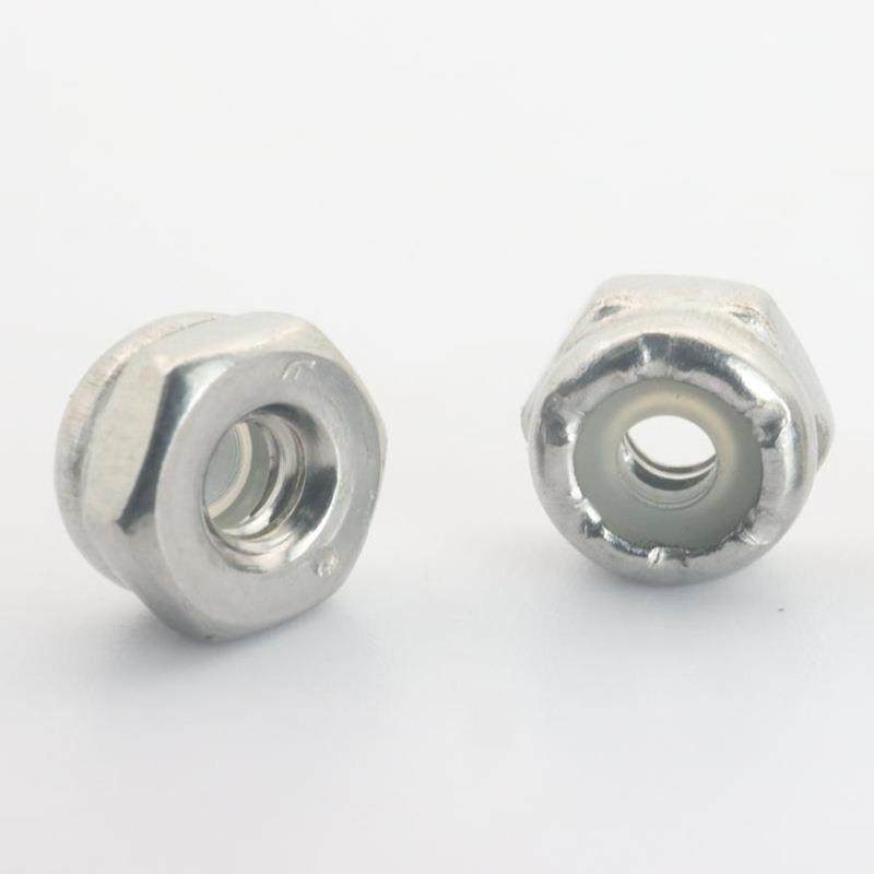 美OSY制防松尼龙螺母ANSI/MESBA18.16.6厚型角尼龙锁紧六白尼螺母