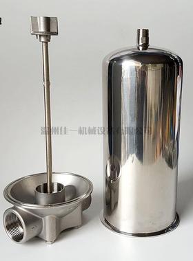 铸造内1丝封头单芯管道过器（4滤分6分THW口寸内丝接）前置过滤器