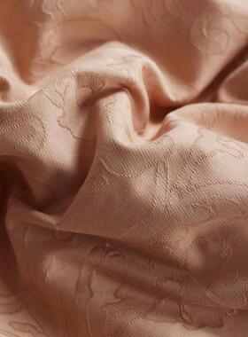 高肌端轻奢A全棉床浮FXB20250雕提花四件套理感裸睡单被套床笠床