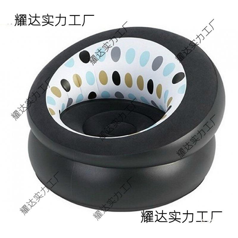 人充气沙发懒人沙发TFZ单双人子植绒气垫凳成人儿童休座椅家用闲