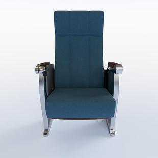 颢5匠大型排FHQ会议室礼堂椅厂家202热销款 铝合金脚礼堂椅
