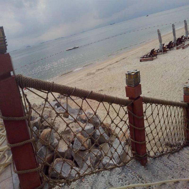 手工编织麻花绳订天吊顶装饰做网BVZ原生态剑网麻棕绳安全防护网