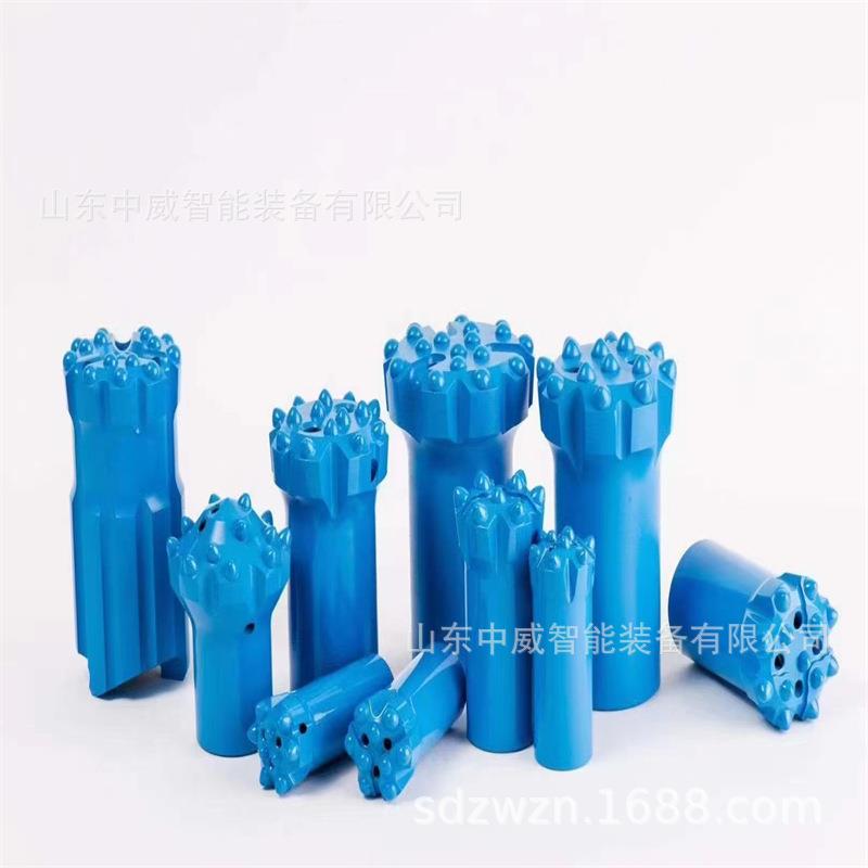 高强度台车螺纹球齿钻头 矿山隧道施工凿岩台车钻孔用球齿钻头