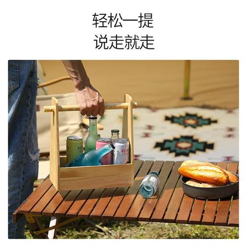 户外厨露营料收LY-20205纳盒便携房调料盒野营调烧收纳套装桌面迷