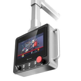 机床臂控制臂箱7寸触摸屏操作箱1寸人机界面7寸深度9摇0电悬控箱