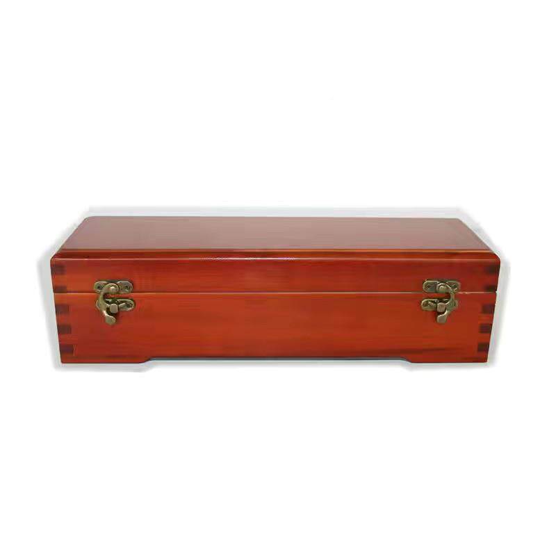 厂家产卯榫香樟木字画锦盒樟盒283木箱生雕刻樟木画盒长画盒实木