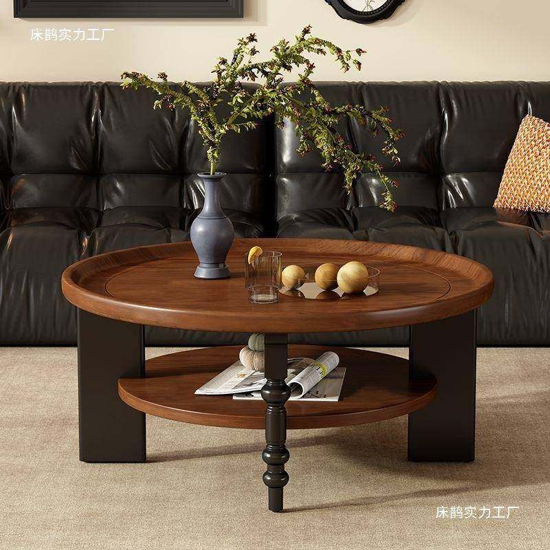 法复古式风中古式风茶几圆形式实木中TUW美小户型茶桌露比茶几客,鲜花速递/花卉仿真/绿植园艺,其它园艺用品,淘宝优惠券,粉丝福利购,淘宝优惠卷