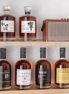 样板房饰展厅日式酒31767柜威士忌装层架摆酒件吧民宿假酒清酒瓶