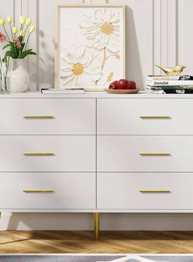 销JAZ斗物柜卧室床尾柜大容量简约六收纳储柜工热厂