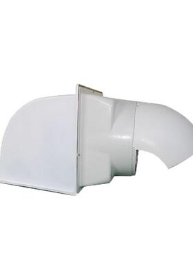 玻璃钢拢风风筒风机直角弯45度弯头挡雨罩沟70918机玻头璃钢地风