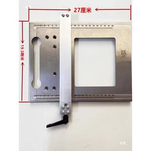 云石割机不锈钢底板木工切机装改带配件底板靠尺623靠山可倒装