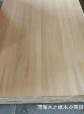 可碳化杨木木直接拼板衣家具原柜实木板碳化杨木81789木杨木板杨