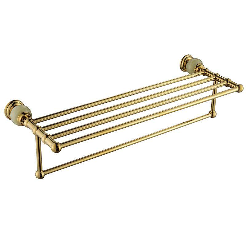 OOX欧式卫间置物架壁挂浴室洗手间毛生巾挂墙上厕所收纳架架J20G5