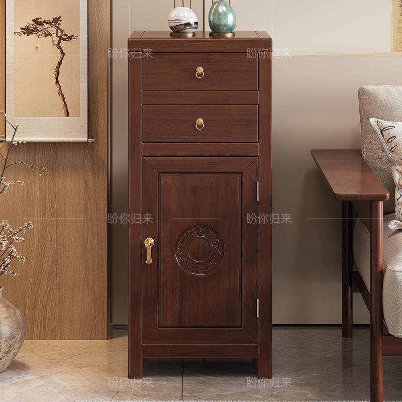 靠实木新中式边柜用墙收纳柜多层置物量架卧室大容斗RJQ柜家客厅,鲜花速递/花卉仿真/绿植园艺,其它园艺用品,淘宝优惠券,粉丝福利购,淘宝优惠卷