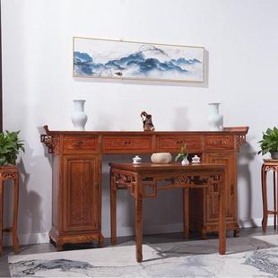 榆具木桌仿供古条案桌农村堂屋神台60472中式台简约佛桌客厅供家