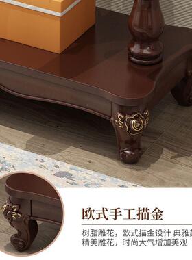 落卧室衣架TVF轻奢家用地客厅衣帽架房间架豪华欧服式实木衣子挂