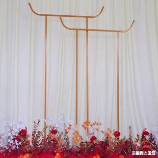中式 婚庆国道艺具新款 背景屏风中风舞台饰屏风AL777966摆件中式 装