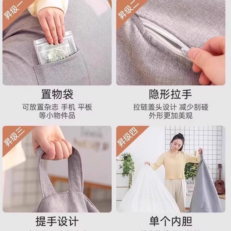 懒人沙发单人卧室可躺睡躺椅客厅南瓜榻榻米阳台女生坐墩休闲椅子