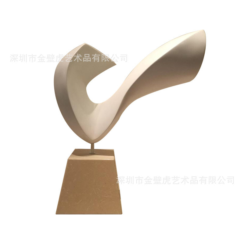 清新时尚酒店样板房树脂雕塑摆件