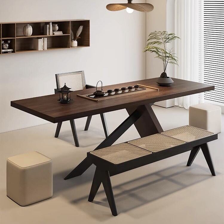实木茶几餐桌两用设计师款