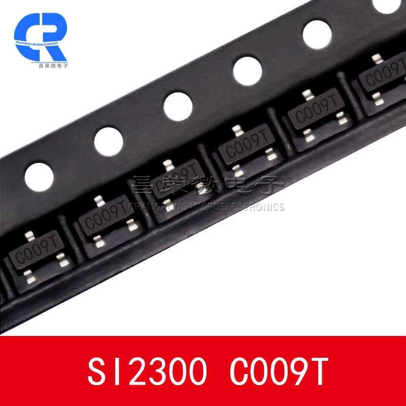 SI2300 丝印C009T 电流2.8A SOT-23 MOS场效应管 贴片三极管