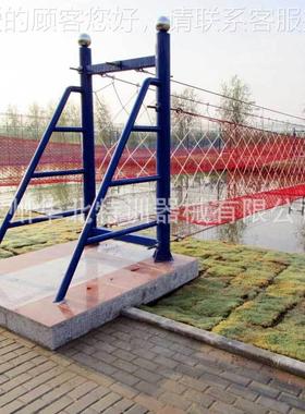 厂家定制景区 桥水上71559拓展设备 网红吊摇摆桥上 水趣桥设备设