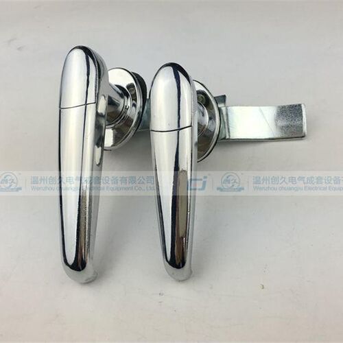 MS308-2配电箱柜门锁MS308-2-3电器箱锁/铁皮把手锁 加厚带防水盖