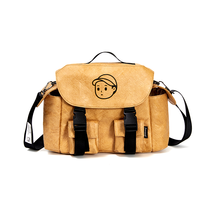 INERWORLD斜挎包机车休闲环保