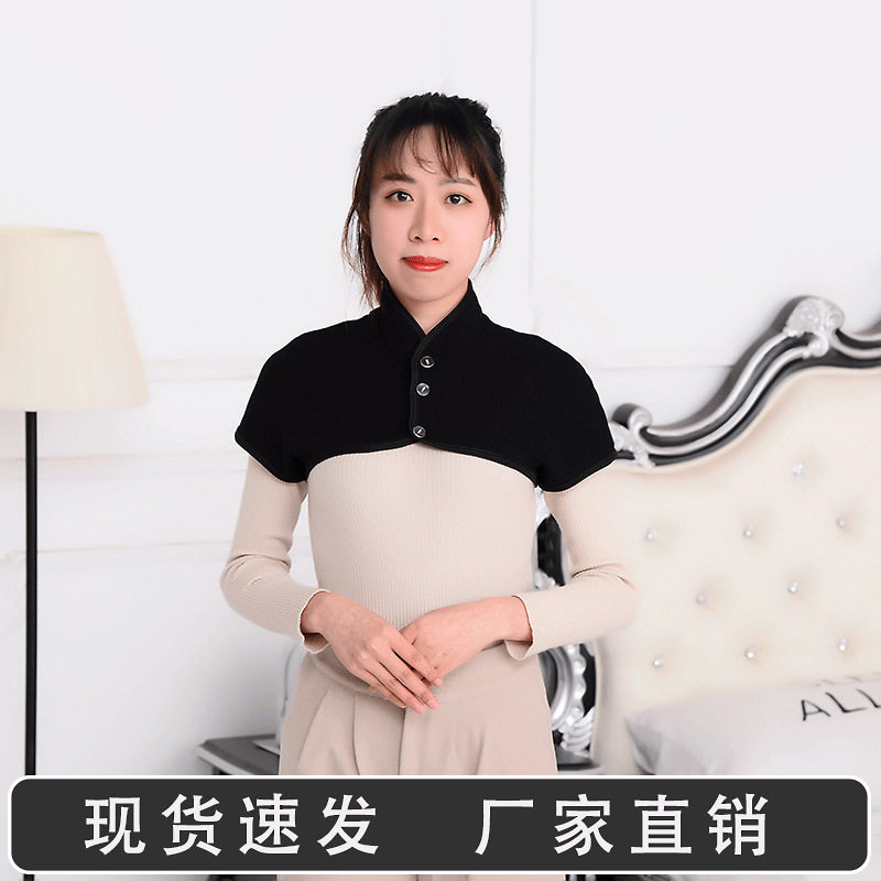 空调房棉护肩膀保暖睡觉男护肩颈坎肩女士中老年月子防寒夜用四季