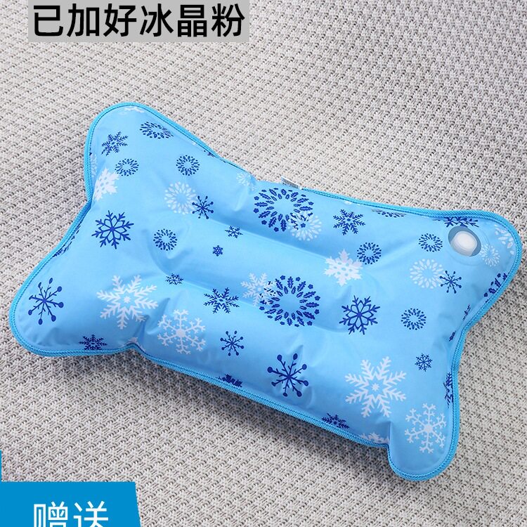 冰枕头水枕夏儿童降温冰凉大人成人学生水枕头注水冰枕冰垫水袋