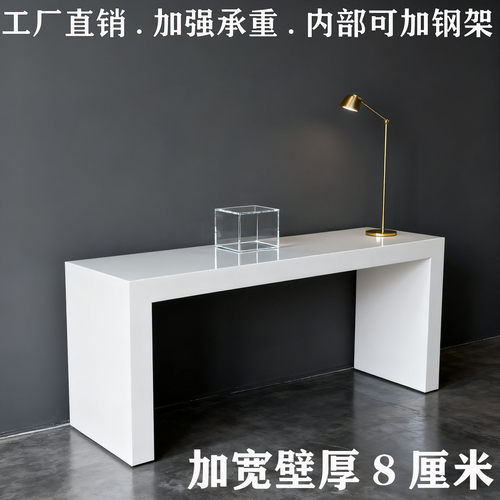 木质烤漆展示桌手机数码体验台眼镜店中岛台服装店陈列架