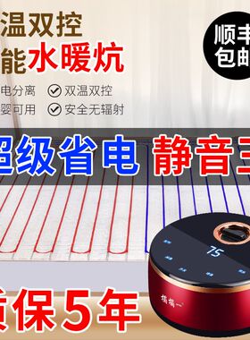 水暖炕家用水循环农村模块水暖电热炕板可调温主机榻榻米双温