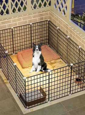 狗狗围栏式家用室内宠物栅栏泰迪比熊柯基吉娃娃小型犬门栏狗笼子