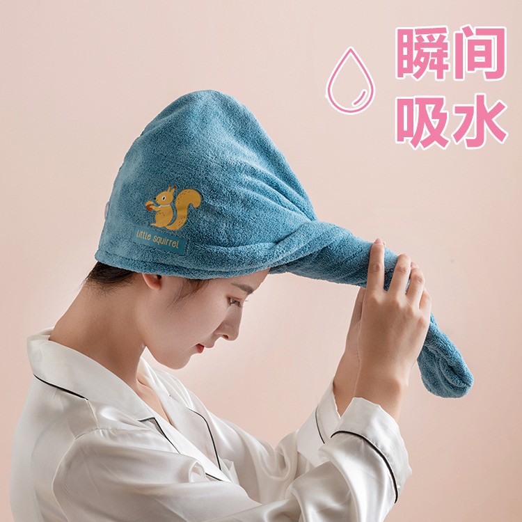 家居用小百货家用大全大学生女生宿舍好物住校生 干发帽神器非