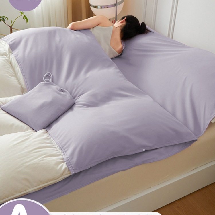 旅行酒店隔脏睡袋床单被套便携式外出四件套出差一体旅睡宝三件套