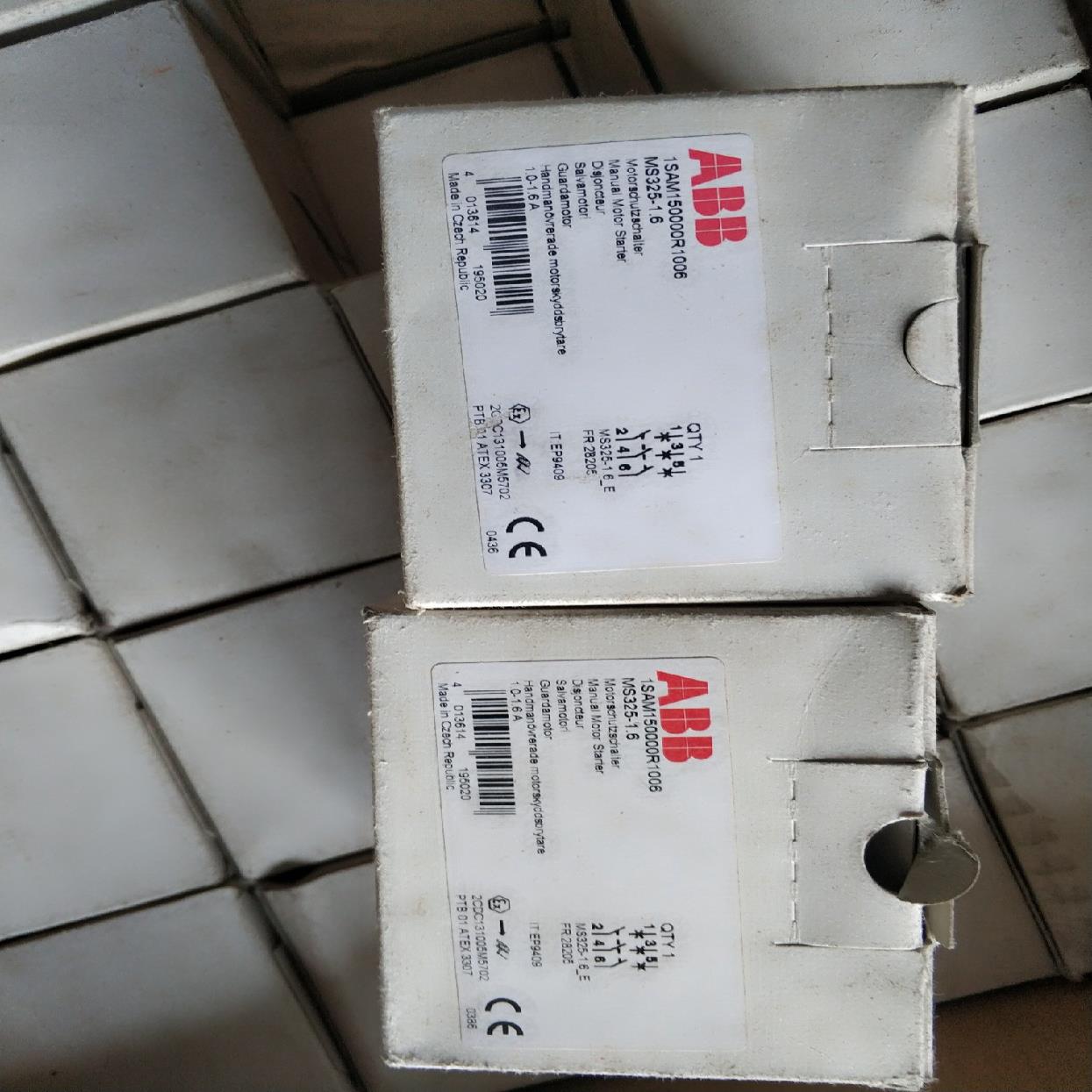 议~ABB电动机保护断路器MS325系,0.16/0.25/0.