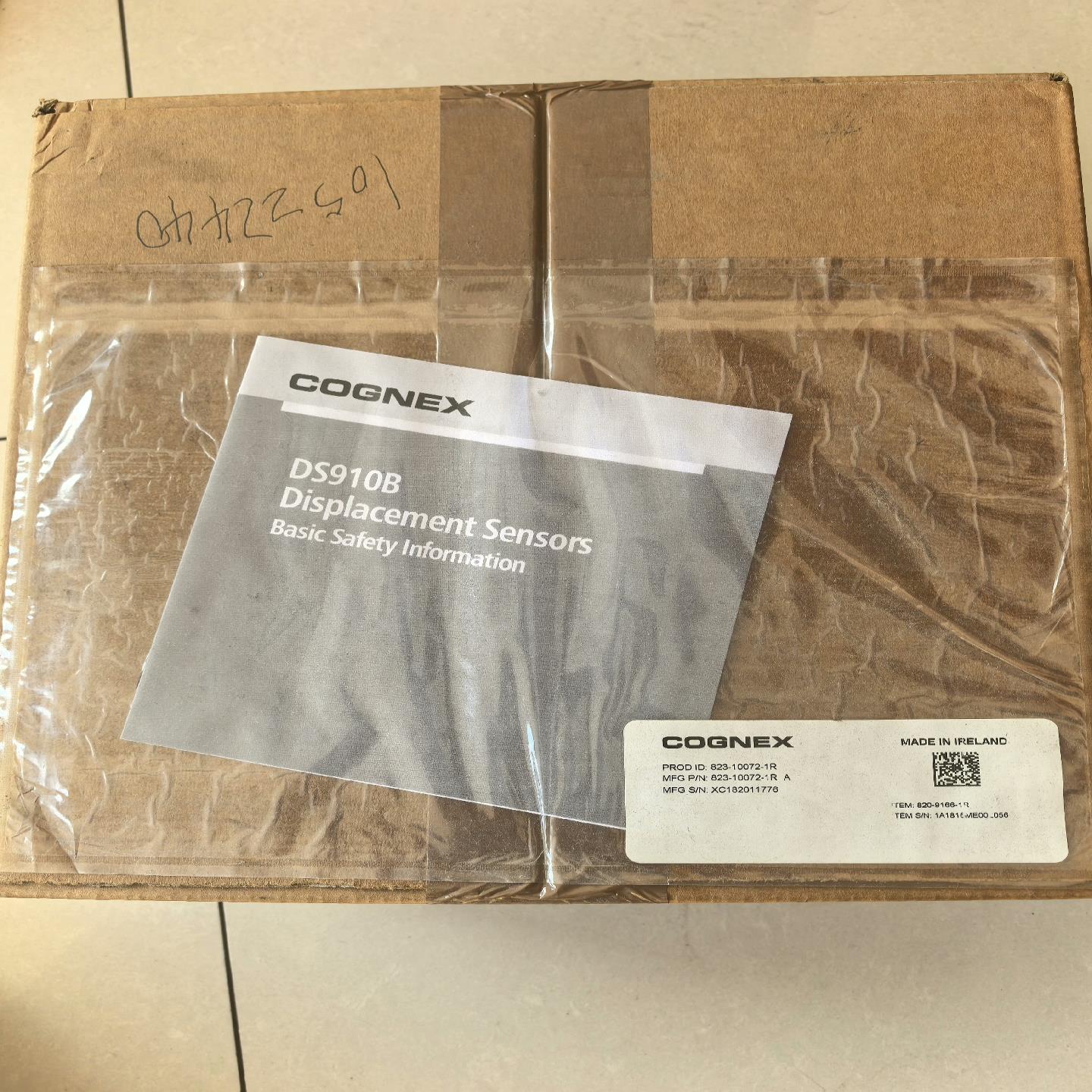 康耐视3D激光传感器 DS910B 820-9166-1R（崽载电子）