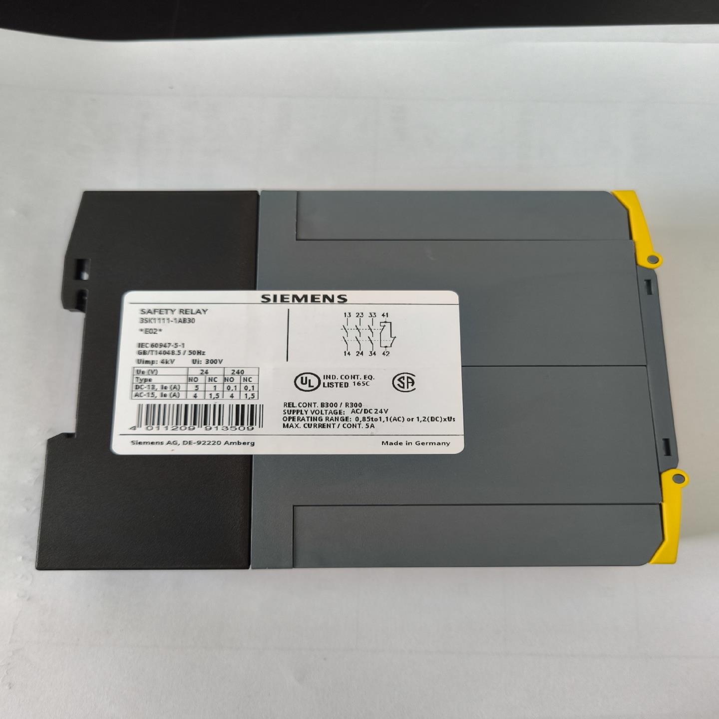 议~3SK1111-1AB30安全继电器3SK111