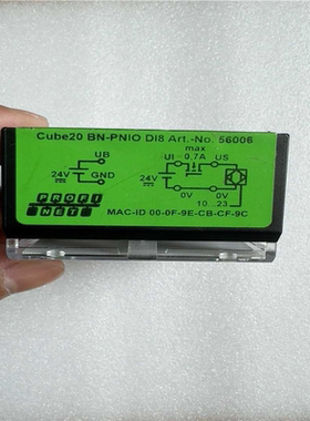 MURR总线节点 CUBE20 BN-PNIO DI8 现货~议价