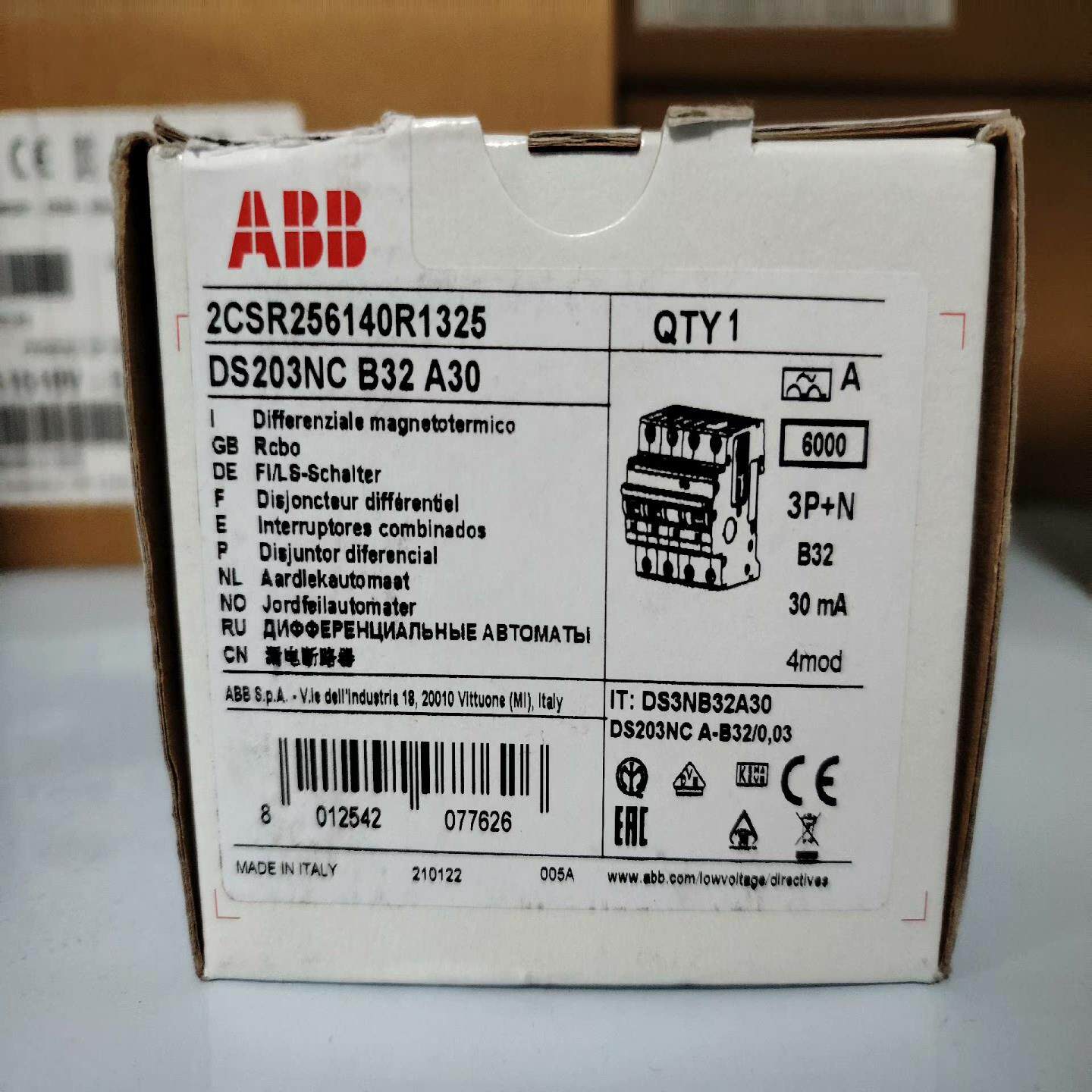 【汇生 】ABB断路器DS203NC B32 A30全新议价【议价】