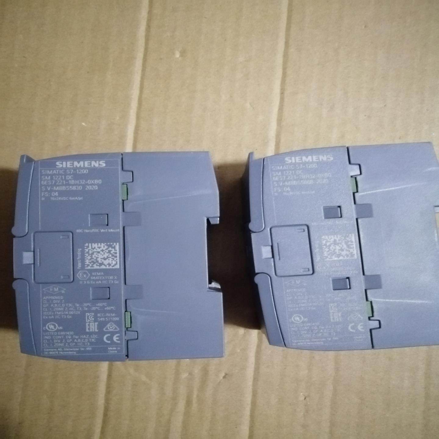 议~西门子PLC 扩展模块 SM1221 没有包装盒了