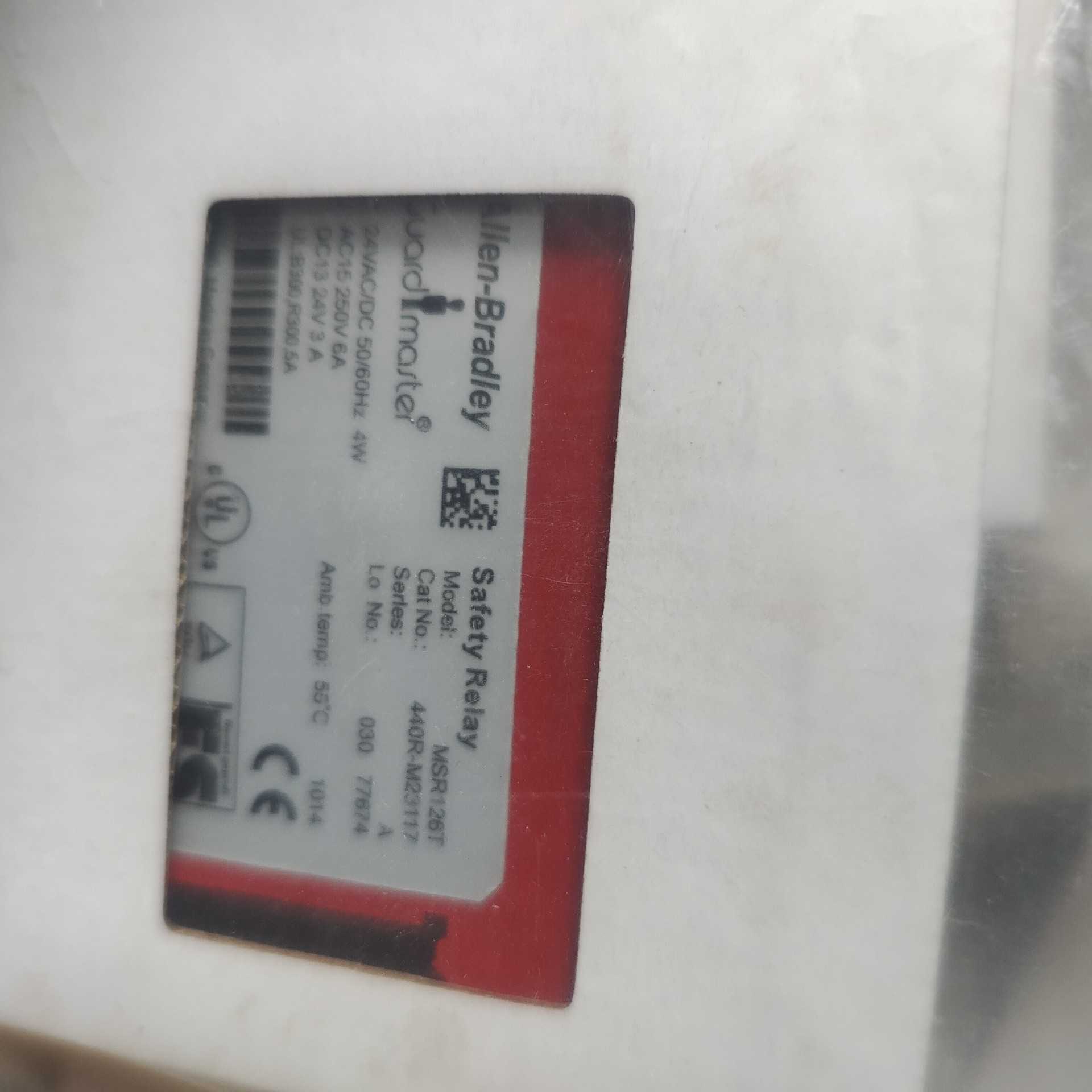 AB罗克韦尔安全继电器msR126T 440R-m23117议价