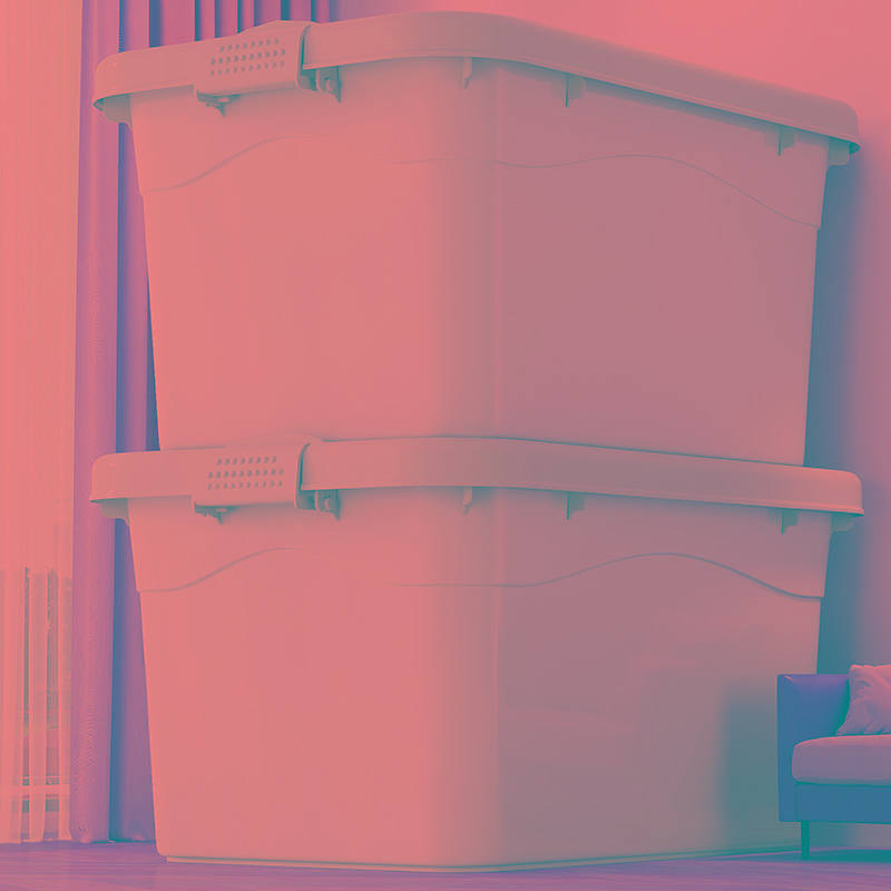 收纳箱家用特大号加厚塑料衣服被子整理盒大容量玩具整理储物箱子