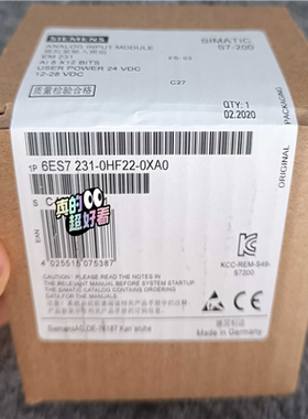 6ES7231-0HF22-0XA0  6ES7 231-0~议价